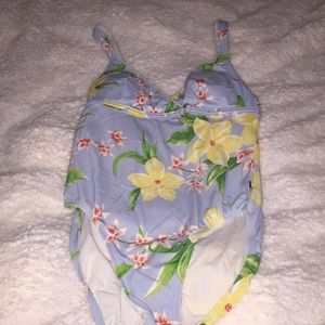 Hawaiian one piece bathing suit